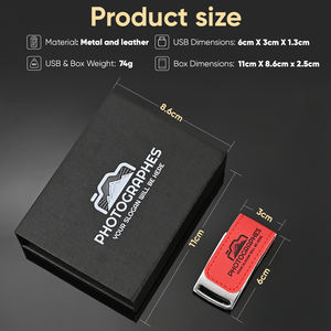 Ücretsiz Kişiselleştirilmiş Promosyon Hediyesi Deri USB Bellek Özel Logo U Disk 2gb 4gb 8gb 16gb 32gb Flash Sürücüler Toplu Ucuz Pendrive Hediyeler - Product Image 3