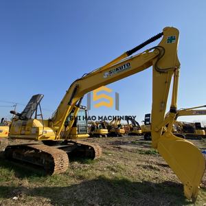 Excavadora Hidráulica de Cadenas Komatsu PC220 de 22 Toneladas, Casi Nueva, Proyecto de Construcción de Alta Calidad - Product Image 2