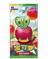 Boîte de boosters TCG CBB3C Gem Pack en chinois simplifié original avec cartes holographiques aléatoires, scellée en usine pour collection.