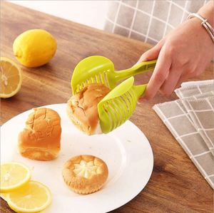 Tomato Slicers Cutter Holder Onion Fruit <b>Vegetable</b> Food Tong Orange Lemon Tomato Slicer - Product Image 4