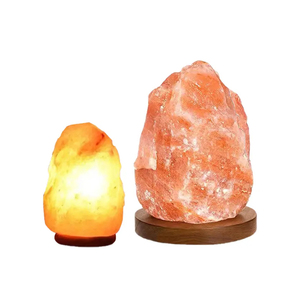 Lámpara de mesa contemporánea superior, Perla Rosa, sal del Himalaya, forma de tamaño personalizado, inalámbrica, recargable, belleza Natural, eléctrica - Product Image 5