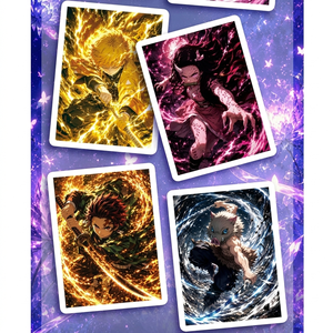 Impression d'art d'anime japonais, carte de collection, boîte mystère, jeu de table, affiches Giclée, décoration murale et de bureau, cadeau - Product Image 6