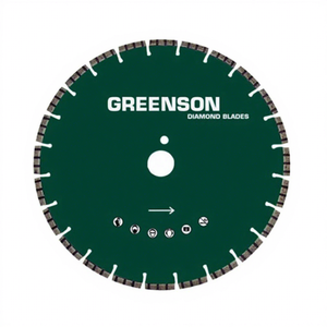 <span class=keywords><strong>Disco</strong></span> diamantato da 12 pollici ad alta potenza per taglio cemento e muro, con attacco da 10 mm rivestito in Ti-Coat - Product Image 1