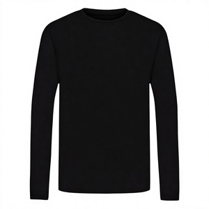 T-shirt en coton 100% respirant à manches longues pour enfants, imprimé avec un logo personnalisé, style décontracté et sportif, pour garçons et filles - Product Image 2