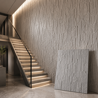 Panneau mural en pierre naturelle minérale souple 600x1200, qualité A, ignifuge, imperméable, flexible, léger, pour revêtement mural intérieur et extérieur