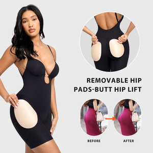 Hexin Wholesale New Arrival Push up One Piece <strong>Backless</strong> Bodysuit Shapewear Invisible Bra <strong>Body</strong> <strong>Shaper</strong> in Wedding Women - Product Image 5