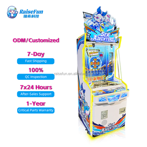 Vente directe d'usine, machine à poussoir à pièces à haute efficacité, machine à tickets de récompense pour centre de jeux, aventure en mer - Product Image 3