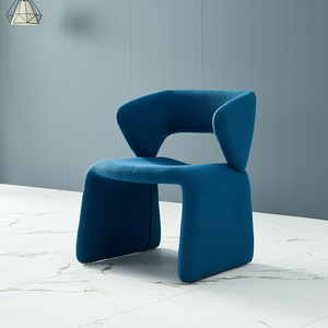 Ensemble de chaises d'appoint modernes de luxe, fauteuil club rembourré en tissu durable pour la maison, le bureau et le salon - Product Image 3