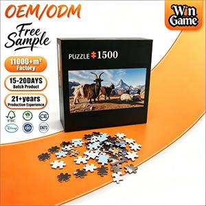 <span class=keywords><strong>Puzzle</strong></span> amusant personnalisé imprimé <span class=keywords><strong>de</strong></span> haute qualité <span class=keywords><strong>de</strong></span> 1000 pièces, directement <span class=keywords><strong>de</strong></span> l'usine, pour adultes - Product Image 1