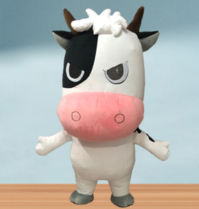 Disfraz <span class=keywords><strong>de</strong></span> Mascota <span class=keywords><strong>de</strong></span> <span class=keywords><strong>Vaca</strong></span> <span class=keywords><strong>de</strong></span> Dibujos Animados Inflable Personalizado con Color a Elección, Traje <span class=keywords><strong>de</strong></span> <span class=keywords><strong>Vaca</strong></span> Lechera Adorable para Actuaciones en Escenario y Alquiler <span class=keywords><strong>de</strong></span> Eventos - Product Image 6