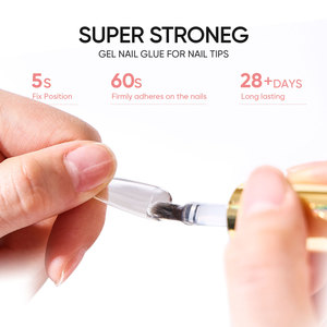 Hanyinails chuyên nghiệp nhãn hiệu riêng lời khuyên Keo đánh bóng 15ml thiết kế mới Nail Extension Gel - Product Image 5