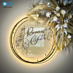 Salón de belleza uñas <span class=keywords><strong>Led</strong></span> signo personalizado 3D Logo Metal acrílico signo <span class=keywords><strong>Led</strong></span> retroiluminado letras signo para negocios - Product Image 4