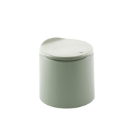 Mini cubo de basura de plástico PP para uso doméstico, cubo de basura de escritorio para sala de estar, soporte de almacenamiento de basura de diseño OEM ODM
