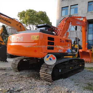 HITACHI มือสอง ZX200 ZX200-3 ZX200LC เครื่องขุดไฮดรอลิกขนาดกลาง20ตันน้ำหนักใช้งานมอเตอร์เครื่องยนต์หลักสภาพดี - Product Image 1