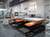 Ligne de production de machines d'imbrication cnc ligne de routeur cnc