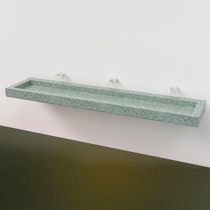 Vasque Profil Pierre Semi-Précieuse Terrazzo Bassin Hôtel Grade Évier Bassin Peu Profond Disponible Dans Toutes Les Couleurs - Product Image 4