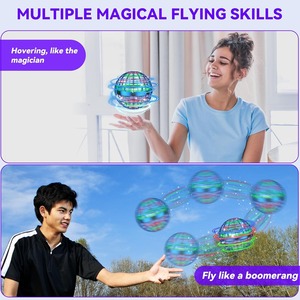 Giocattolo Volante AI a Forma di Sfera, Drone Boomerang, Spinner Galattico, Regalo di Compleanno per Bambini e Adolescenti dai 6 ai 10 Anni - Product Image 2