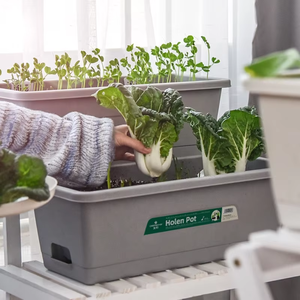 Современные длинные прямоугольные пластиковые горшки для подоконника патио веранда балкона перила Цветочные коробки для балкона - Product Image 2