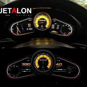หน้าปัดดิจิตอล LCD สำหรับรถยนต์ Porsche Panamera ปี 2010-2016 ชุดหน้าปัดแสดงผลแบบ Virtual Cockpit พร้อมมาตรวัดความเร็ว - Product Image 1