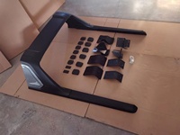 Barre de protection arrière ABS pour Toyota Hilux Revo Rocco, accessoires extérieurs faciles à installer, tout-terrain 4x4, sport