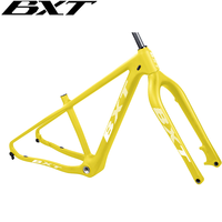 Fourche de vtt fatbike en fibre de carbone 26 pouces, avec axe transversale, cadre de vélo de descente pour la neige