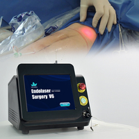 Équipement médical professionnel 980nm 1470nm EVLT EVLA Ablation laser de veine endoveineuse pour l'élimination des varices
