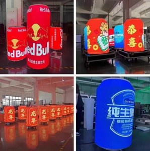 Giao hàng nhanh tùy chỉnh có thể hình dạng <span class=keywords><strong>LED</strong></span> bảng điều chỉnh đầy đủ màu sắc kỹ thuật số RGB Đăng Màn hình P2 <span class=keywords><strong>LED</strong></span> có thể hiển thị quảng cáo có thể <span class=keywords><strong>LED</strong></span> - Product Image 3