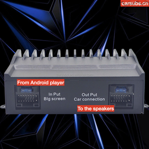 Amplificateur de navigation Android DSP pour <span class=keywords><strong>voiture</strong></span>, égaliseur 50W 4 canaux, amplificateur de radio de <span class=keywords><strong>voiture</strong></span> à grand écran Android, amplificateur de basses classe AB 50W 4 canaux - Product Image 4