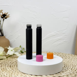 Tubo de ensayo de vidrio resistente a niños 80mm 110mm 115mm 120mm Paquete de vidrio rodante con tapón de rosca - Product Image 4