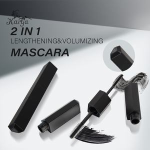 Personnaliser le maquillage des cils bouclés à <span class=keywords><strong>double</strong></span> extrémité organique, extension des cils, Mascaras, longue tenue, <span class=keywords><strong>Mascara</strong></span> Ultra noir imperméable 2 en 1 - Product Image 2