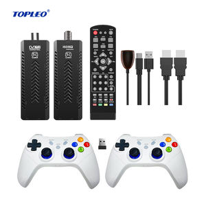 Topleo Game Stick Dvb T2 Set <span class=keywords><strong>Top</strong></span> Box Lite Android TV Stick Décodeur Rétro Console de jeu vidéo portable avec format FC Type de prise ue - Product Image 1