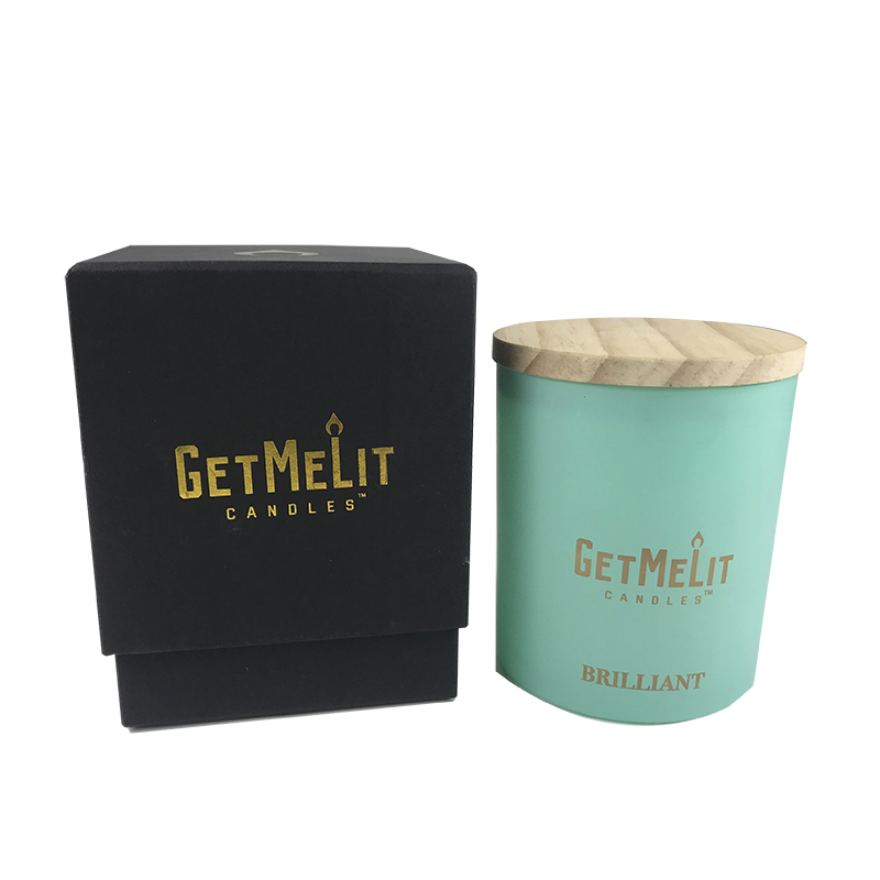 Exquisite Customized Paper Carton Tube Box For Candle Jar Packaging