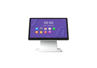 Système de point de vente Aisino à double écran tactile de 15,6 pouces avec SDK, système d'exploitation Android, 2 Go de RAM/16 Go de ROM, imprimante thermique, lecteur de codes-barres compatible