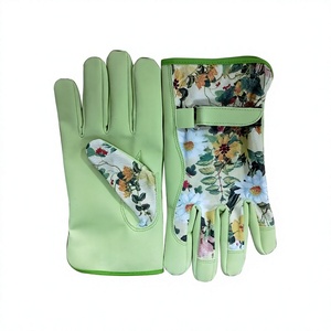 Guantes de Limpieza de Cocina y Jardinería para Mujer, con Estampado Floral, Transpirables, para Trabajos de Jardinería y Plantación - Product Image 1