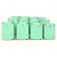 12 ensembles de valises de voyage modernes en ABS, légères, imperméables, à coque rigide, style classique, SKD