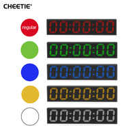 Chronomètre double face avec trépied, grand affichage numérique pour la course, système de chronométrage pour l'athlétisme en extérieur