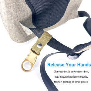 Mosquetón con Clip para Botella, Equipo para Exteriores, Mosquetones para Camping, Senderismo, Gancho para Botella <span class=keywords><strong>de</strong></span> Agua - Product Image 5