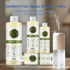 Huile parfumée en gros au thé vert pour la fabrication de parfums, shampoings, gels douche, lessives et bougies - Product Image 3