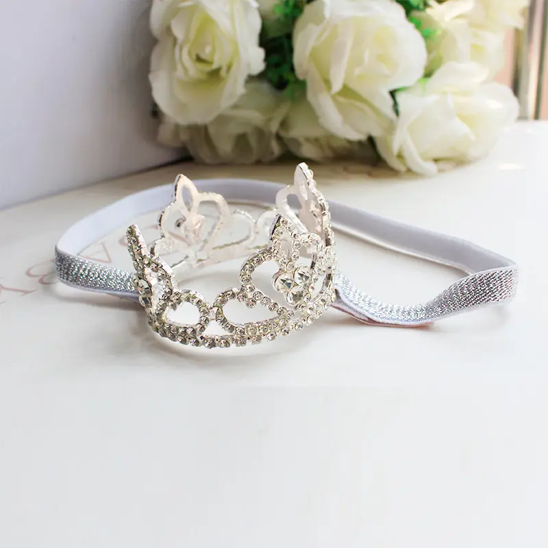 tiaras and crowns for kids toy Baby Princess crown Europe and the United States new cute kid birthday crown