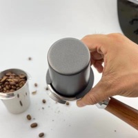 Outils de café expresso Machine à expresso en acier inoxydable tasse de dosage porte-filtre tasse de réception de dosage de poudre
