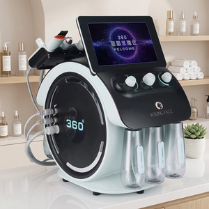 Machine d'hydro-peeling 360 Water Sculpture Face, hydradermabrasion, extraction des points noirs, anti-rides, raffermissement de la peau - Product Image 1