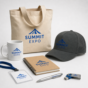 Custom Corporate Gift Set Logo Backpack Tote Bag Tumbler Notebook Pen USB Cable For Employee Welcome And Brand Promotion - Product Image 1