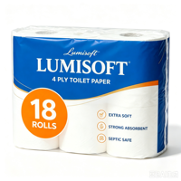 Papier toilette 4 plis de haute qualité, vente en gros à prix abordable, serviettes en papier, papier hygiénique