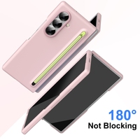 Étui de protection rigide antichoc en PC avec fentes pour stylo pour Samsung Galaxy Z Fold 8 Ultra – Coque arrière de luxe