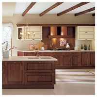 Meubles de cuisine modernes Prima, écologiques, en MDF imperméable, avec tiroirs à fermeture douce pour la maison, la villa, la cuisine