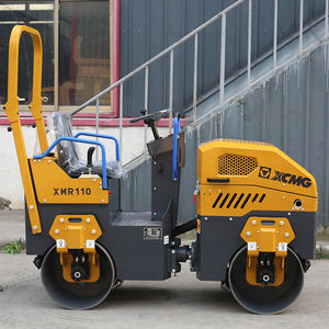 รถบดถนน XMR110เครื่องยนต์ดีเซลพร้อมถังคู่ขับ <span class=keywords><strong>XCMG</strong></span> ใช้ในบ้าน - Product Image 2