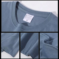 Kaus katun 100% Logo kustom grosir OEM/ODM untuk pria kaus uniseks polos kaus pria Logo cetak