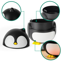 Diffuseur d'huiles essentielles LEMOWORLD, nouveau modèle pingouin, pour bureau et maison, portable, ultrasonique, humidificateur à brume