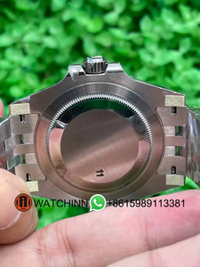 นาฬิกาจักรกลคุณภาพสูงแบบกำหนดเองสำหรับ OEM ขนาด 25 มม. ตัวเรือนสแตนเลสสตีล กลไก ETA 3285 ระบบ GMT ตัวล็อคอัจฉริยะแบบซ่อน นาฬิกาหรู - Product Image 4