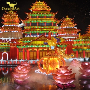 中国传统纸灯笼环保工艺品灯笼新年装饰和灯笼灯展 - Product Image 5